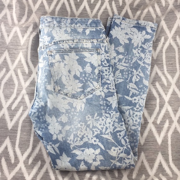 Free People Denim - Free People Skinny Printed Jeans